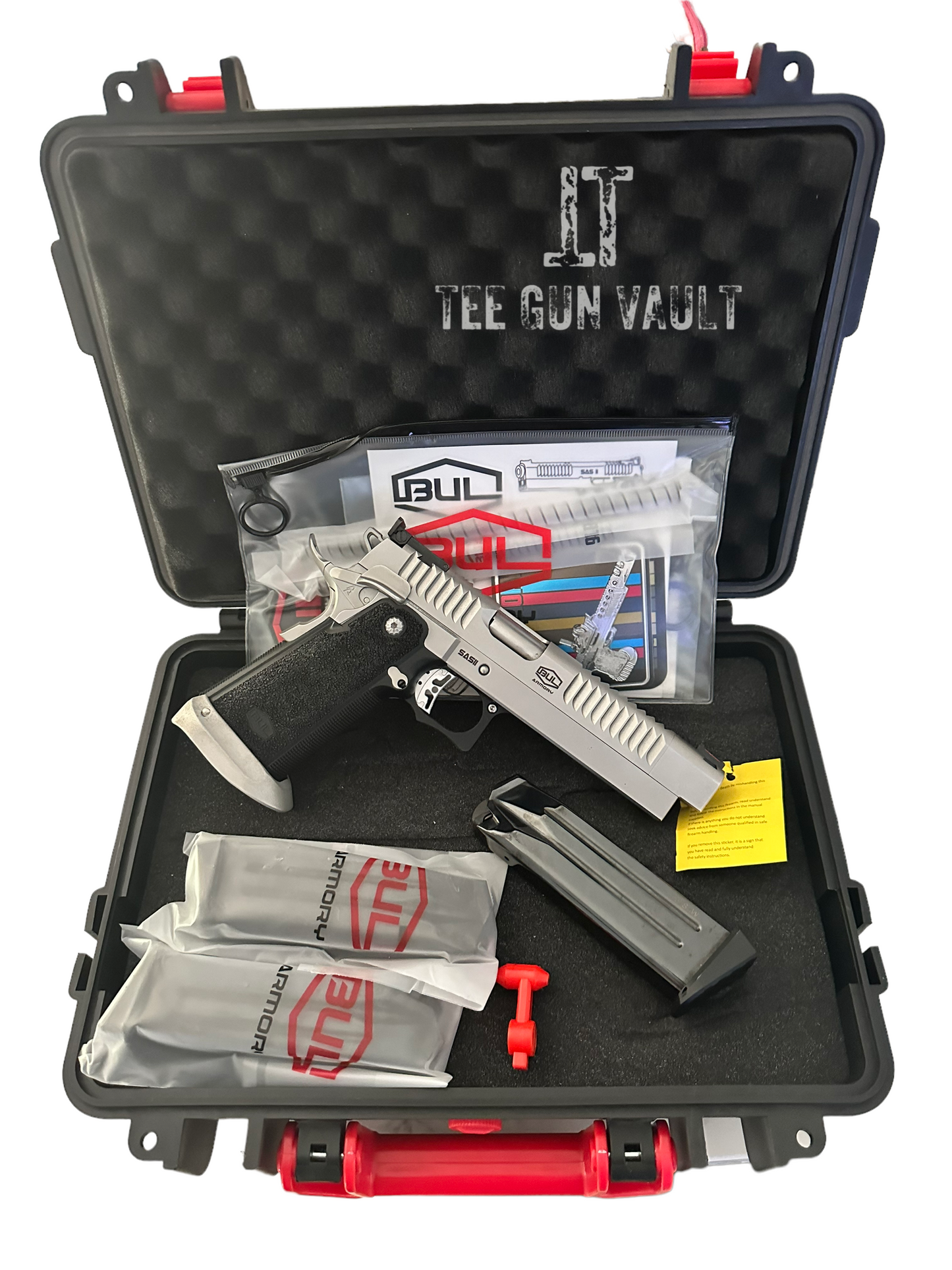 Bul armory sas ii radical 40 s&w with 3 mags in original box with all accessories