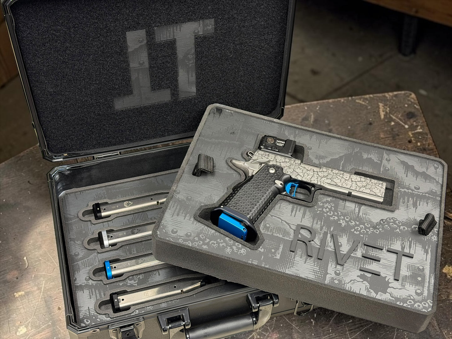 TGV “RIVET” LIMITED EDITION 2011 FULL SIZE 5” PORTED IN 9MM MASTERPIECE