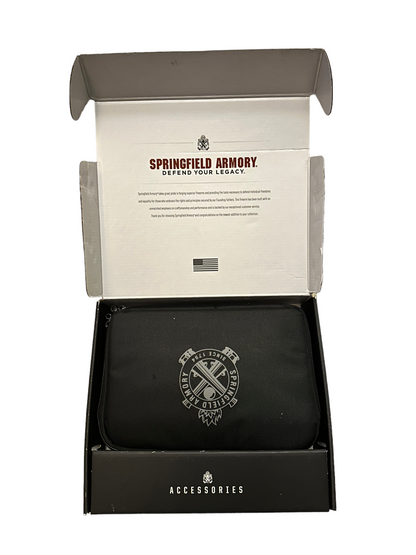 SPRINGFIELD GARRISON FULLY ENGRAVED POLISHED AND NICKEL & 24K GOLD PLATED