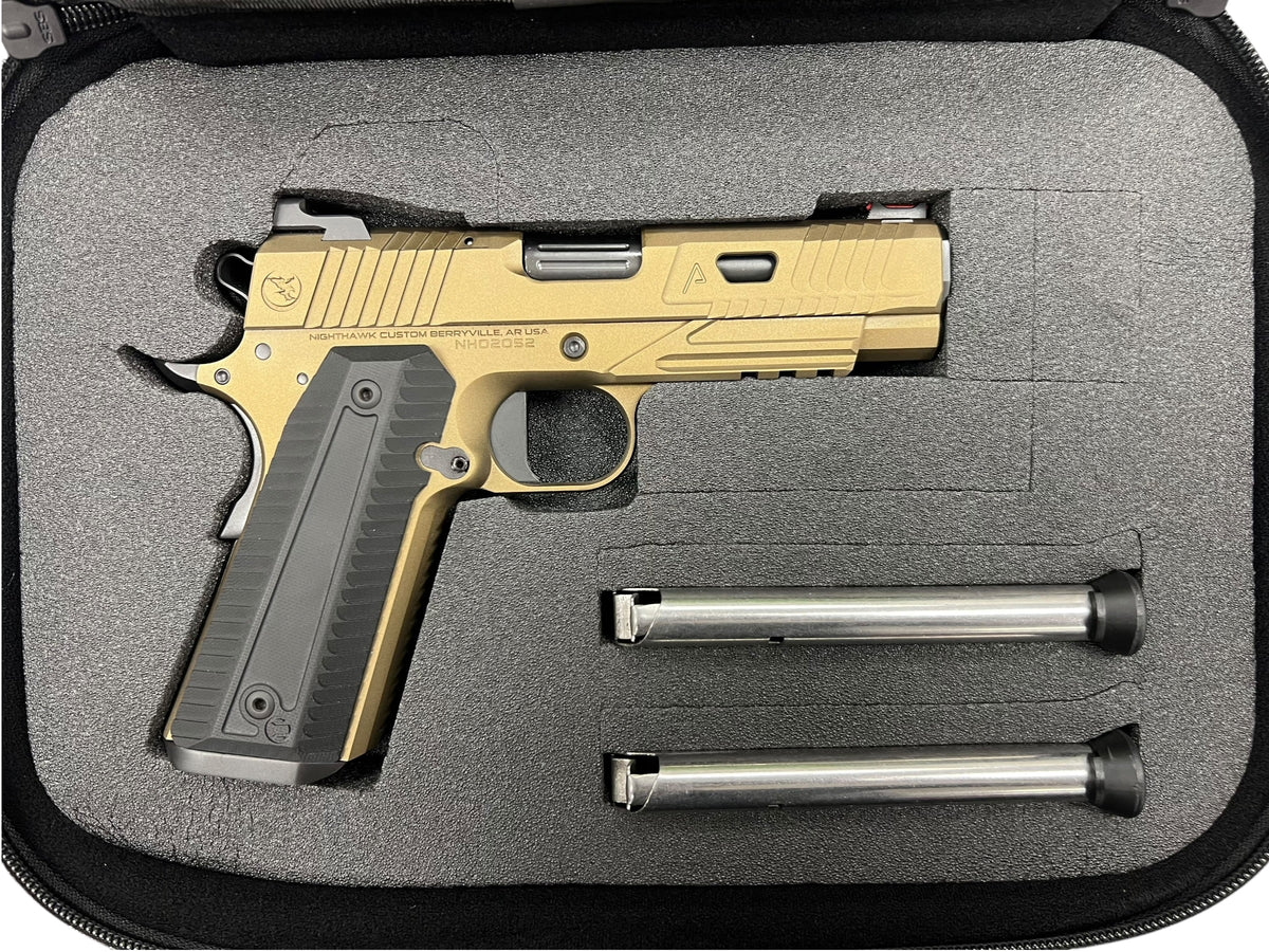 NIGHTHAWK CUSTOM AGENT 2 COMM .45ACP BURNT BRONZE