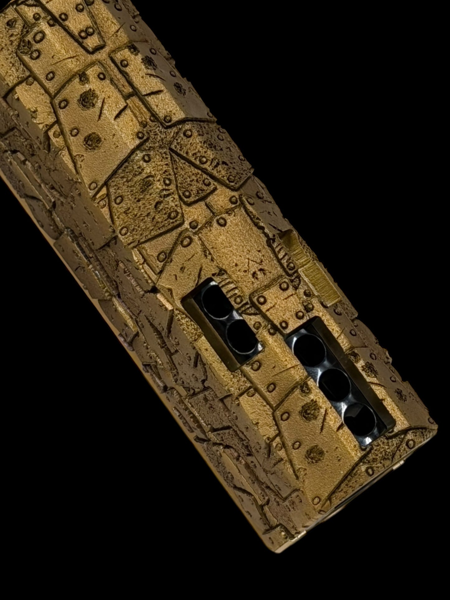 TEE GUN VAULT “RIVET” GOVERNMENT 5” PORTED COPPER WITH APE DEFENSE ACRO P2