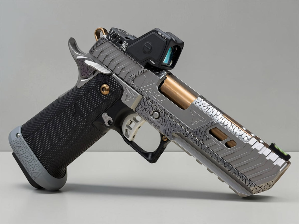 TARAN TACTICAL “MEMENTO MORI” VIPER 1 OF 5 MASTERPIECE MUSEUM GRADE FUNCTIONAL ART