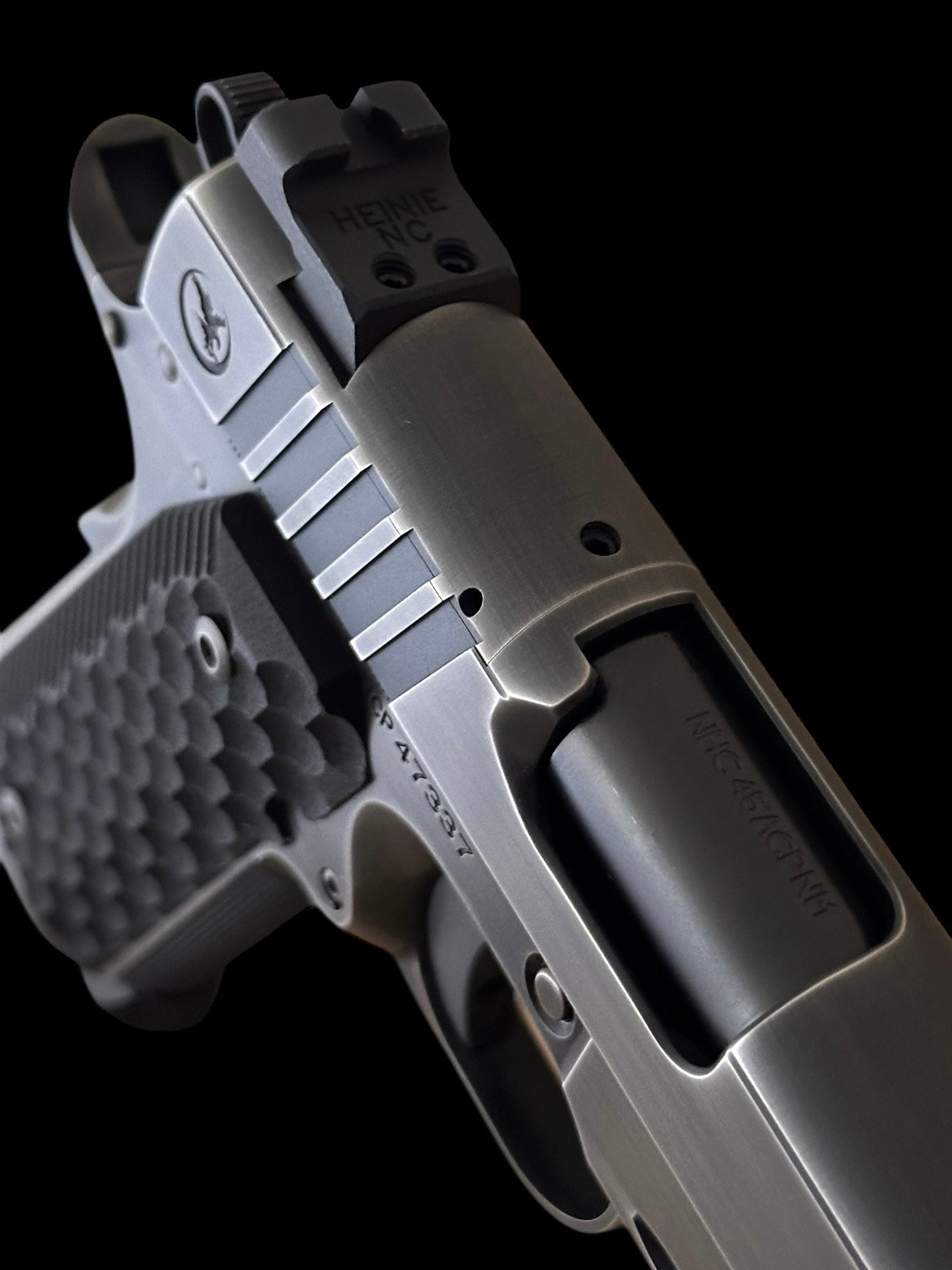 NIGHTHAWK CUSTOM FIREHAWK .45 ACP SINGLE STACK 1911 SMOKED NITRIDE