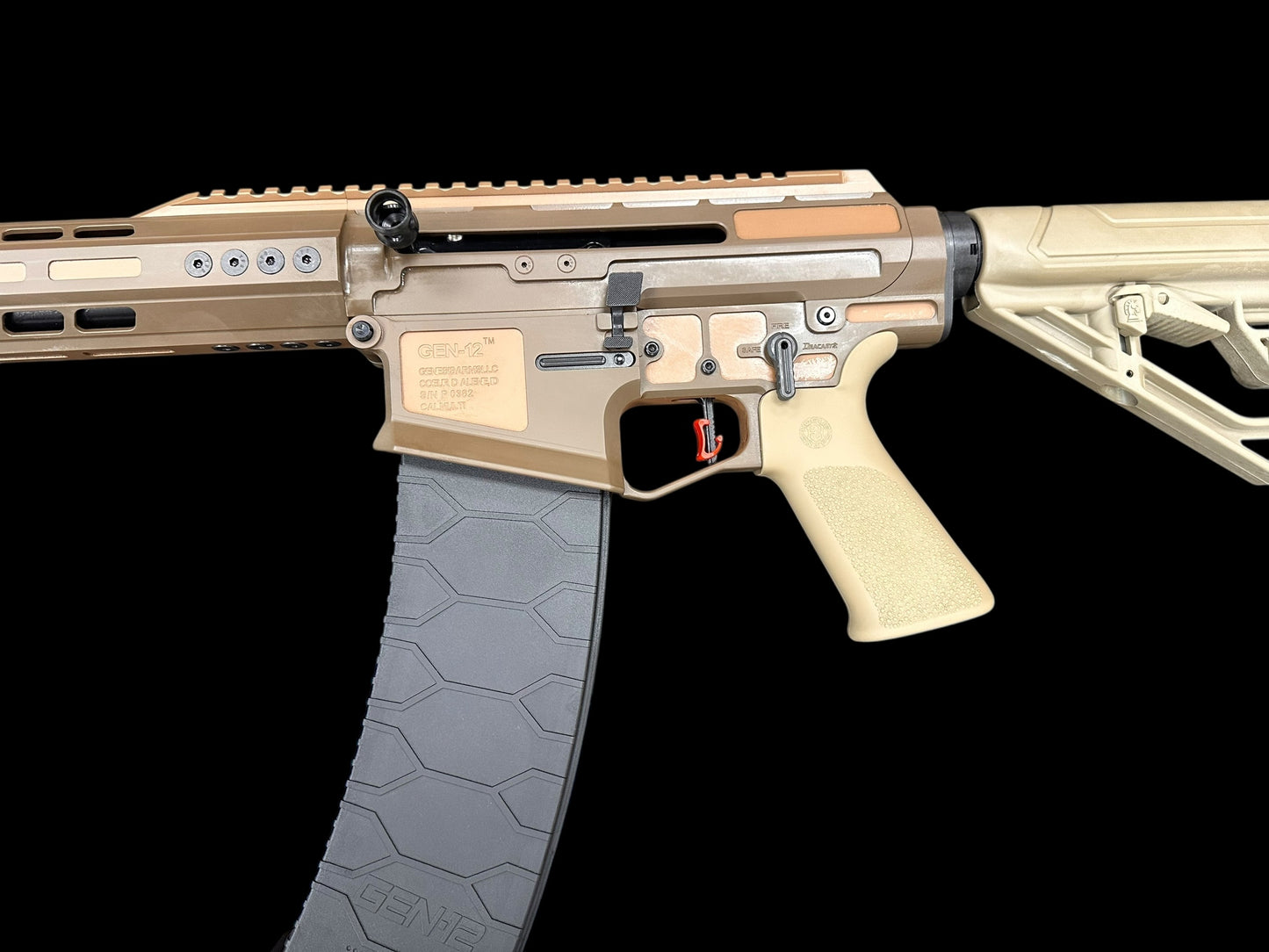 TARAN TACTICAL GENESIS 3GUN DRACARY'S GEN-12 SHOTGUN FDE RARE FINISH