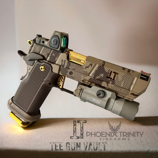 (PRE-ORDER) PHOENIX TRINITY “DESERT PRO” ELITE LIMITED EDITION 2011 9MM (OPTIC & LIGHT NOT INCLUDED)
