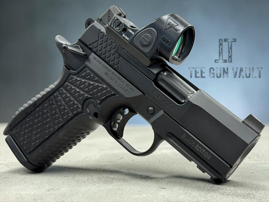 WILSON COMBAT SFX9 BLACKOUT 3.25” WITH TRIJICON SRO 15 RD 9MM