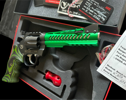 NIGHTHAWK CUSTOM KORTH REVOLVER SUPER SPORT GTA GREEN .357 MAG