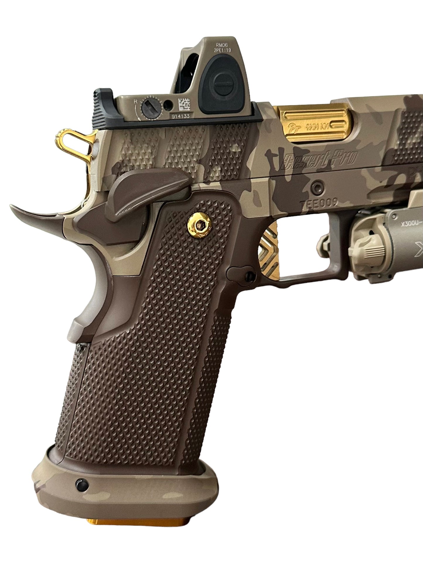 (PRE-ORDER) PHOENIX TRINITY “DESERT PRO” ELITE LIMITED EDITION 2011 9MM (OPTIC & LIGHT NOT INCLUDED)