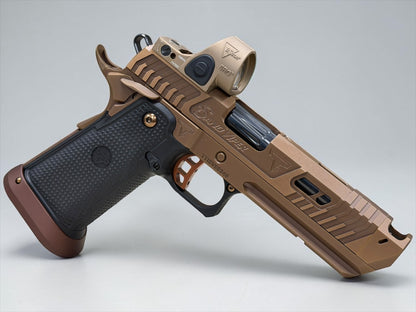TARAN TACTICAL SAND VIPER 2011 NEW BARREL 9MM WITH TAN SRO.