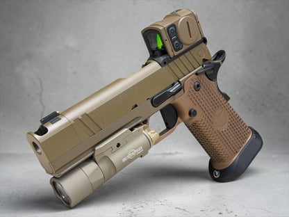 NIGHTHAWK CUSTOM SANDHAWK W/ACRO P2 AND X300 9MM (PRE OWNED UNFIRED) MINT