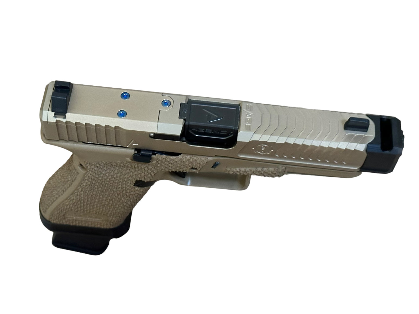 AGENCY ARMS SAGE V2 GLOCK 19X LIMITED EDITION FDE 9MM 3 MAGS 2 SLIDES