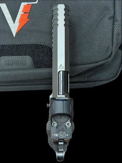 TARAN TACTICAL COMBAT MASTER 5” BLACKOUT LIMITED EDITION WITH TRIJICON SRO