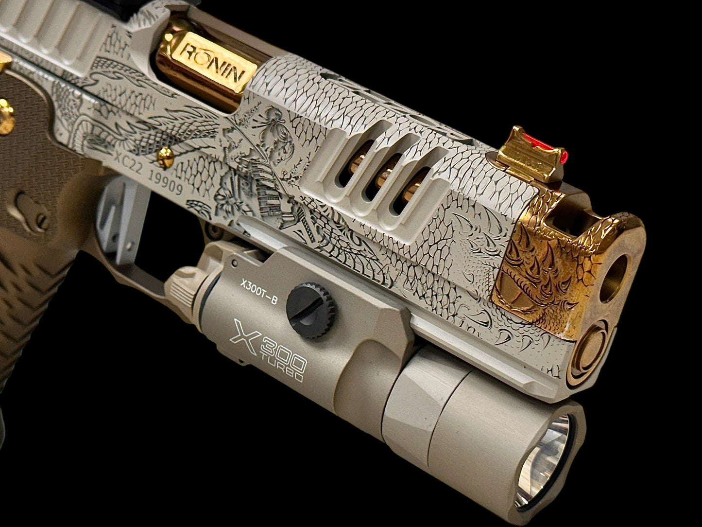 STACCATO CUSTOM XC “RONIN” 2011 LIMITED EDITION PRE ORDER (OPTIC AND LIGHT ARE NOT INCLUDED) LEAD TIME IS 12 WEEKS