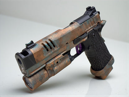 STACCATO CUSTOM XC “SUNKEN SHIP LIMITED EDITION INFINITY TRIGGER WITH X300 , DRAGON SCALE GRIPS