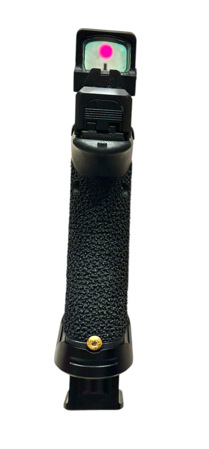 RADIAN ARMS GLOCK 45 COMPENSATED CUSTOMIZED; HOLOSUN AND TIMNEY TRIGGER ALPHA GOLD (PRE OWNED)