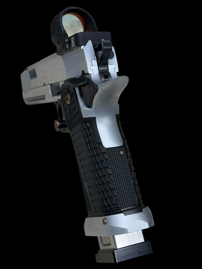 DARK FORGE WRAITH PORTED 4.6” HARD CHROME FINISH WITH TRIJICON SRO