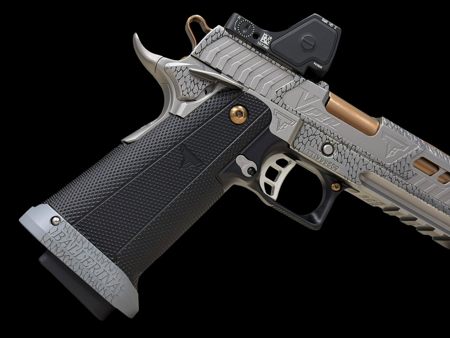 TARAN TACTICAL “MEMENTO MORI” VIPER 1 OF 5 MASTERPIECE MUSEUM GRADE FUNCTIONAL ART