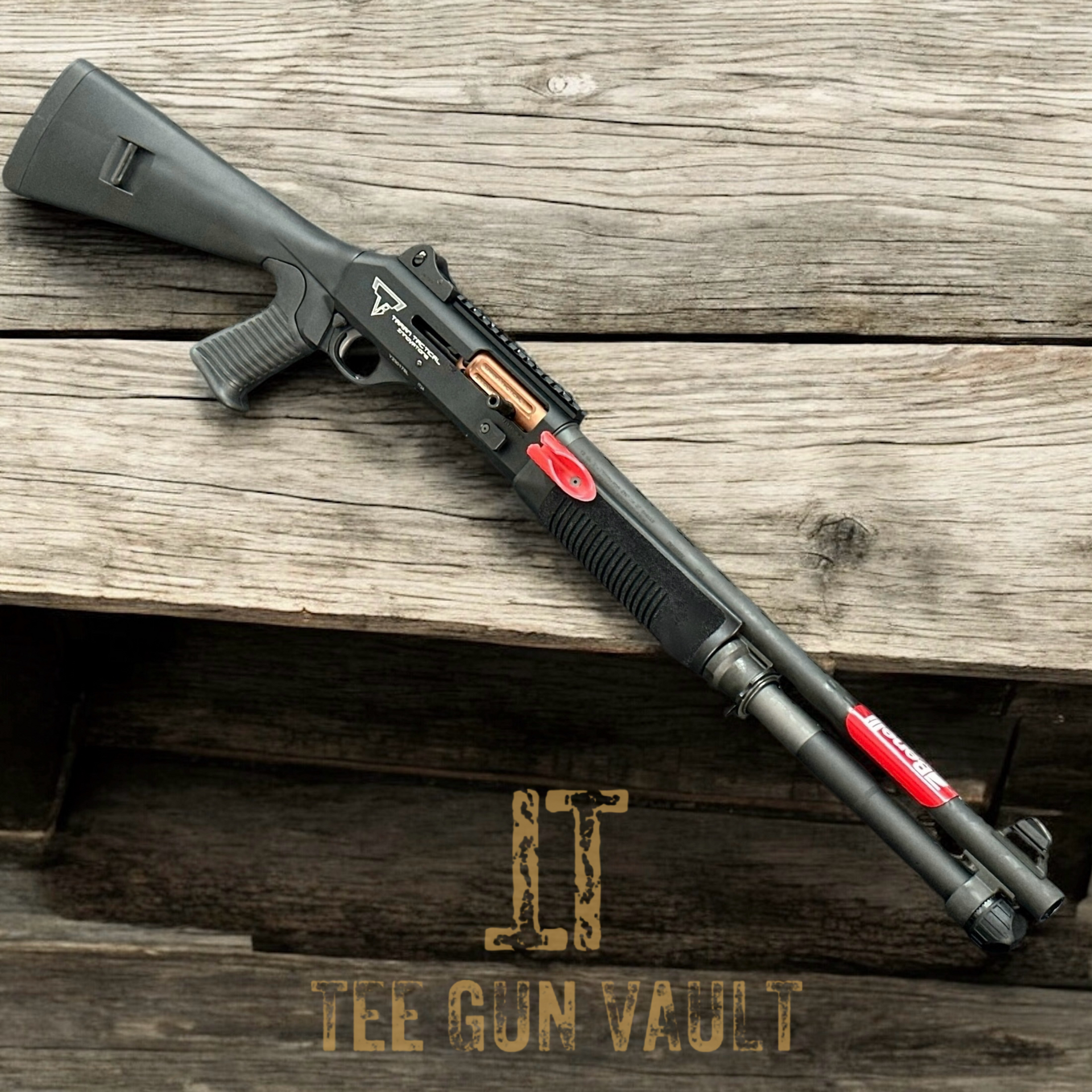 TARAN TACTICAL BENELLI M4 18.5” SHOTGUN; JOHN WICK 12GA – Tee Gun