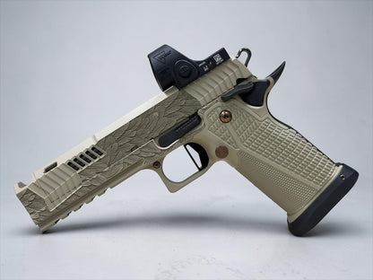 DARK FORGE REAPER “FEATHERS” PORTED + COMP WITH TRIJICON SRO GREEN DOT