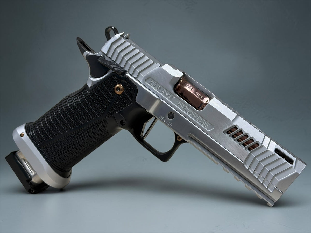 DARK FORGE WRAITH 4.6” PORTED HARD CHROME WITH POLISHED ROSE GOLD BARREL