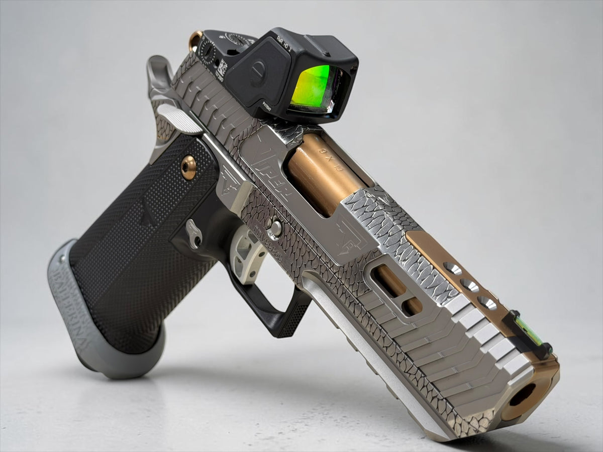TARAN TACTICAL “MEMENTO MORI” VIPER 1 OF 5 MASTERPIECE MUSEUM GRADE FUNCTIONAL ART