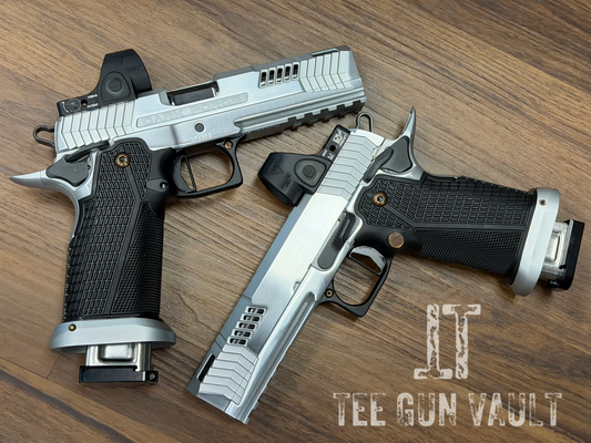 DARK FORGE WRAITH PORTED 4.6” HARD CHROME FINISH WITH TRIJICON SRO