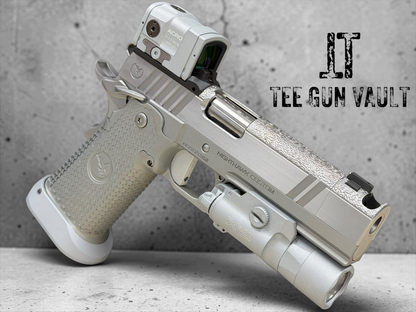 NIGHTHAWK CUSTOM TRS COMP POLISHED SILVER WITH MATCHING ACRO P2 & X300
