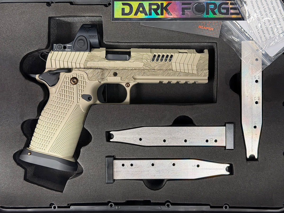 DARK FORGE REAPER “FEATHERS” PORTED + COMP WITH TRIJICON SRO GREEN DOT