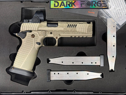 DARK FORGE REAPER “FEATHERS” PORTED + COMP WITH TRIJICON SRO GREEN DOT