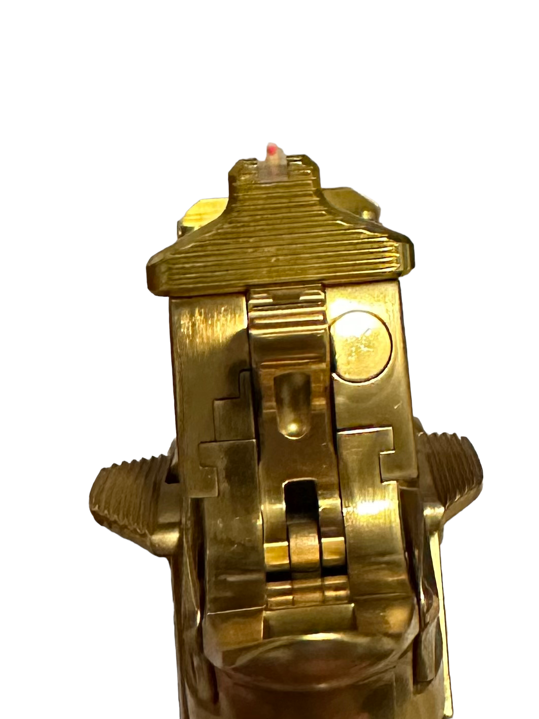 PHOENIX TRINITY H-TAC CUSTOM 1 of 1 FULL POLISHED GOLD TIN OPTIC READY GOLD PLATE. COMP’D 9mm