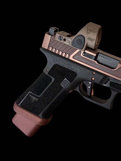 TARAN TACTICAL GLOCK 34 COPPERHEAD FINISH 9mm WITH TRIJICON SRO