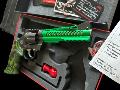 NIGHTHAWK CUSTOM KORTH REVOLVER SUPER SPORT GTA GREEN .357 MAG