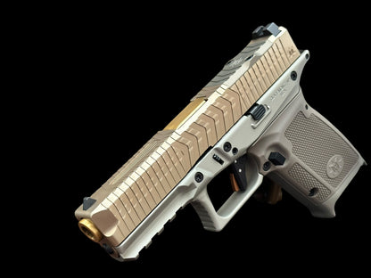 MATRIX ARMS MX19 FDE ALUMINUM FRAME GOLD BARREL