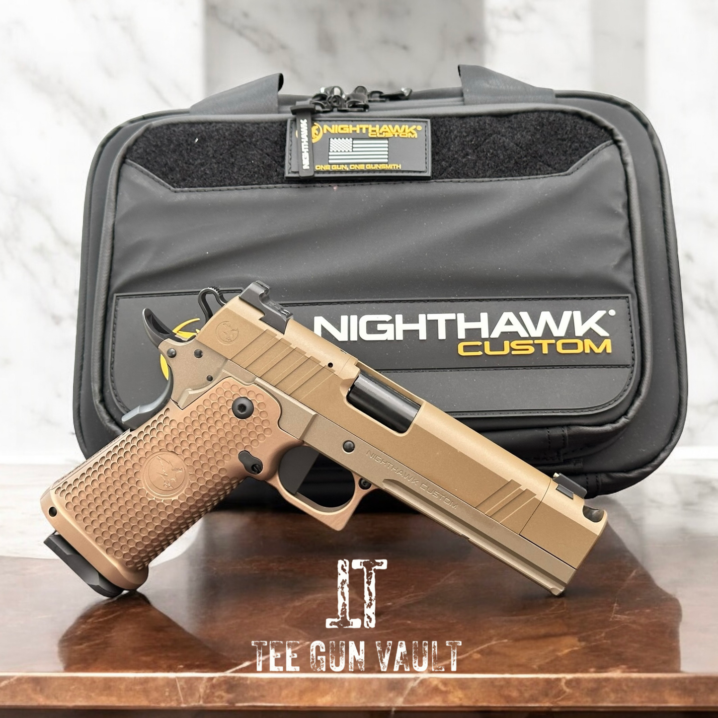 Nighthawk custom sandhawk 9mm double stack optic ready