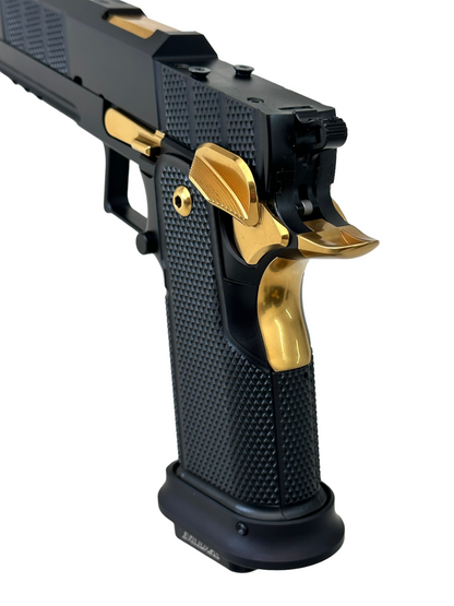 PHOENIX TRINITY H PRO DOUBLE STACK BLACK/GOLD COMP’D OPTIC READY 9MM