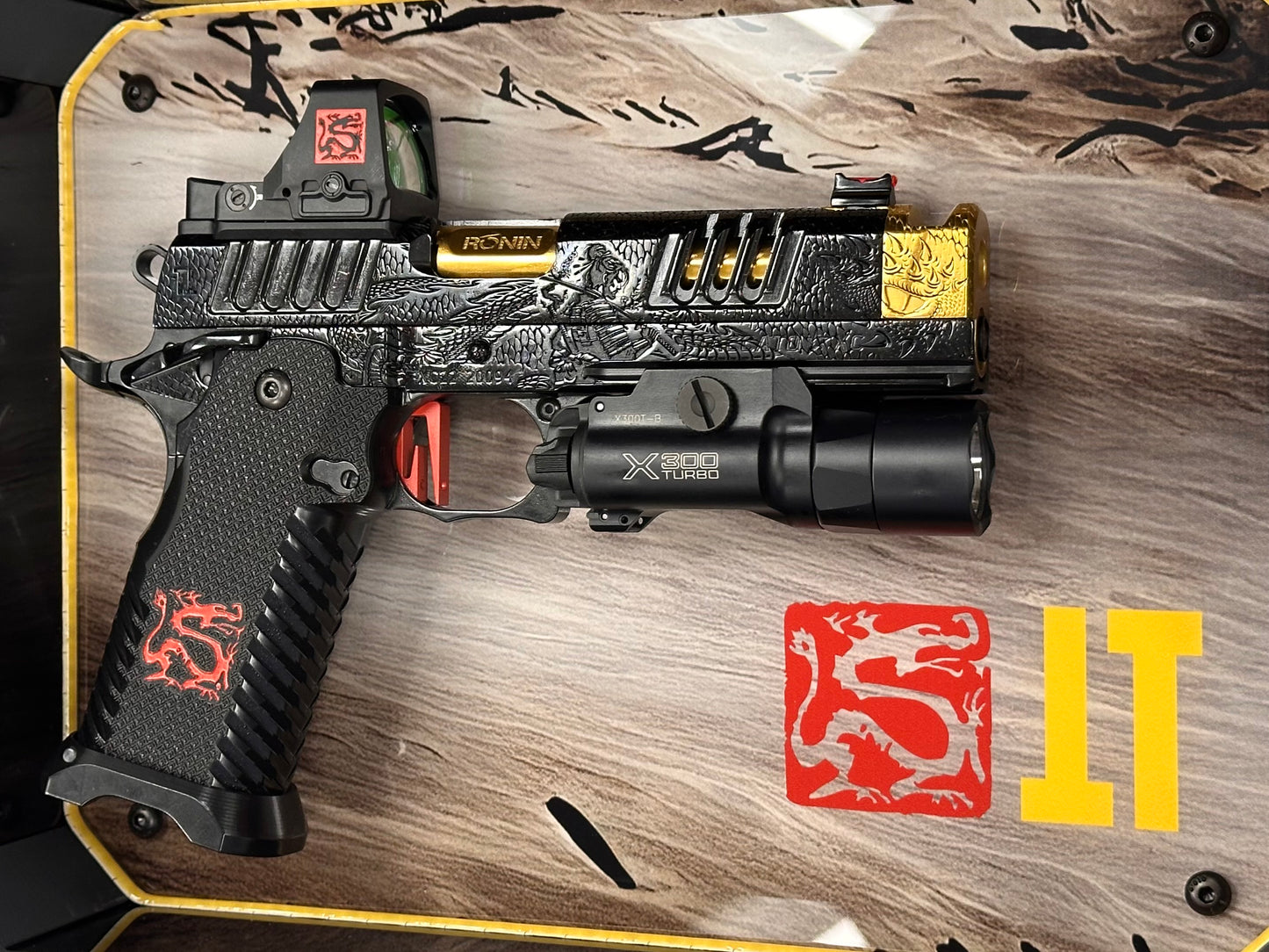 STACCATO CUSTOM XC “RONIN” 2011 LIMITED EDITION PRE ORDER (OPTIC AND LIGHT ARE NOT INCLUDED) LEAD TIME IS 12 WEEKS