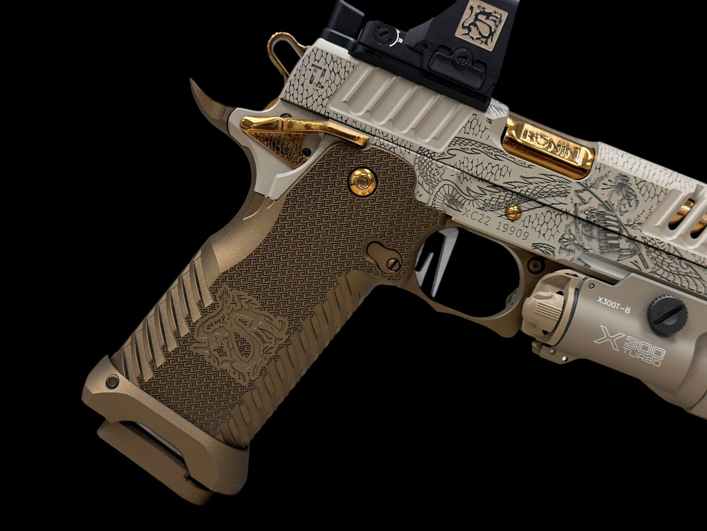 STACCATO CUSTOM XC “RONIN” 2011 LIMITED EDITION PRE ORDER (OPTIC AND LIGHT ARE NOT INCLUDED) LEAD TIME IS 12 WEEKS