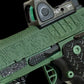 STACCATO C2 PORTED FULL CUSTOM BUILD VIKING EDITION GREEN/BLACK FINISH WITH CHEELY ALUMINUM GRIPS