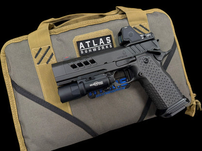 ATLAS GUNWORKS ARTEMIS V3 PERFECT ZERO SIGHT BLOCK 9MM OPTIC AND LIGHT NOT INCLUDED