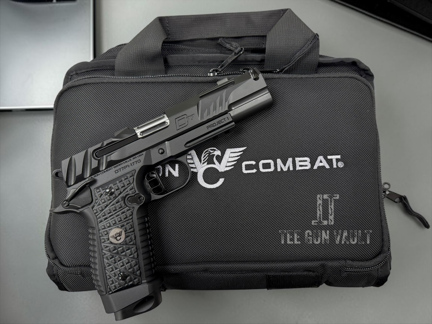 WILSON COMBAT PROJECT 1 DIVISION 77 BLACKOUT FULL SIZE 9MM