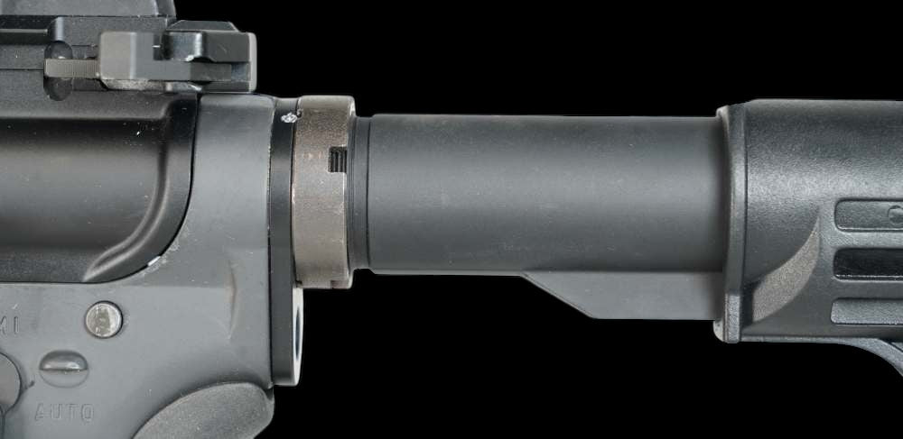 SAW-15 OLYMPIC ARMS COMMANDO 8.5” FULL AUTO TRANSFERABLE MACHINE GUN (NFA ITEM) .223/5.56