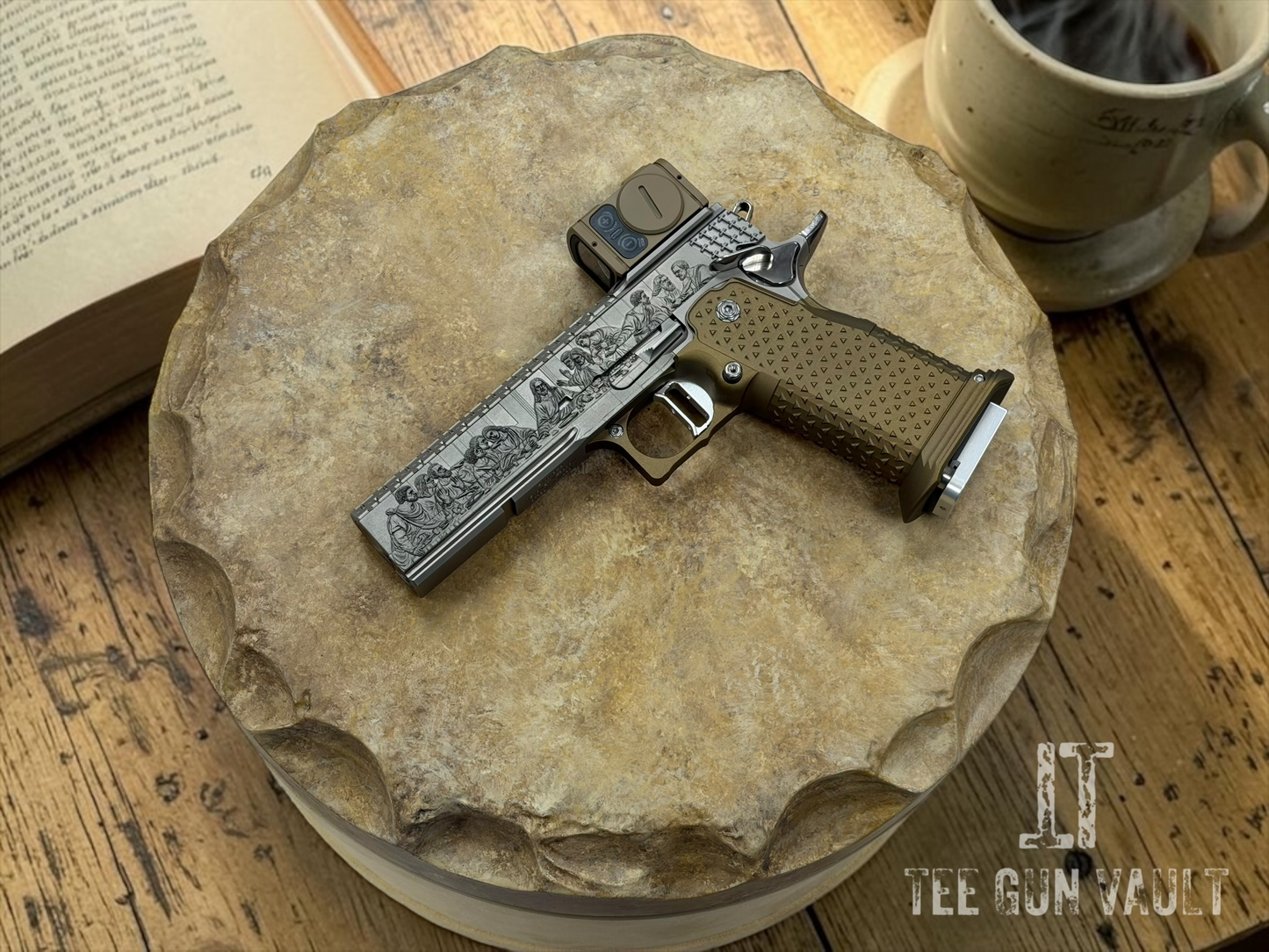 TEE GUN VAULT “THE LAST SUPPER” 1 OF 1 MASTERPIECE PERFECT ZERO BUILD