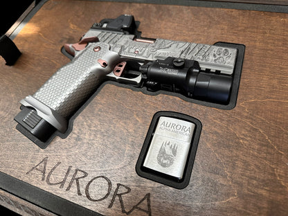 ALPHA AMERICAN “AURORA” PORTED 5” GOV ALL STEEL COLLECTOR LIMITED EDITION 20 UNITS. 9MM