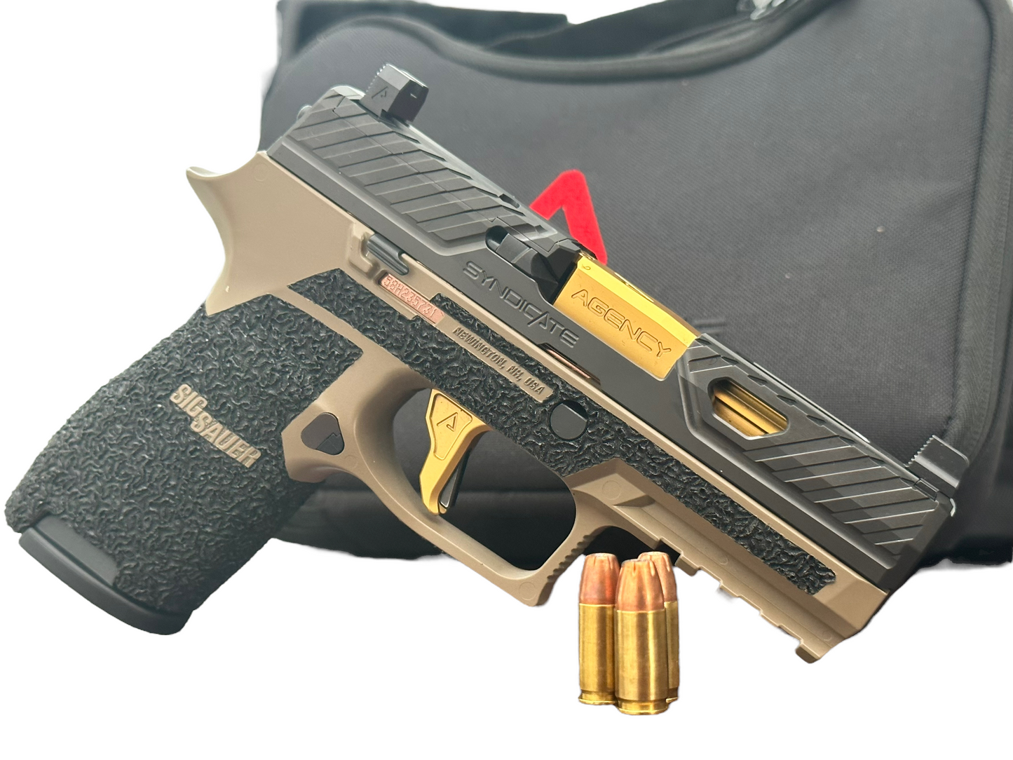 SIG SAUER P320 AGENCY ARMS FULL BUILD 9MM IOS compact