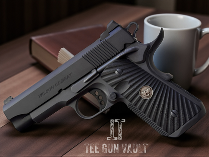 WILSON COMBAT CP-9 TACTICAL SUPERGRADE COMPACT BLACK ARMOR-TUFF FINISH 9MM