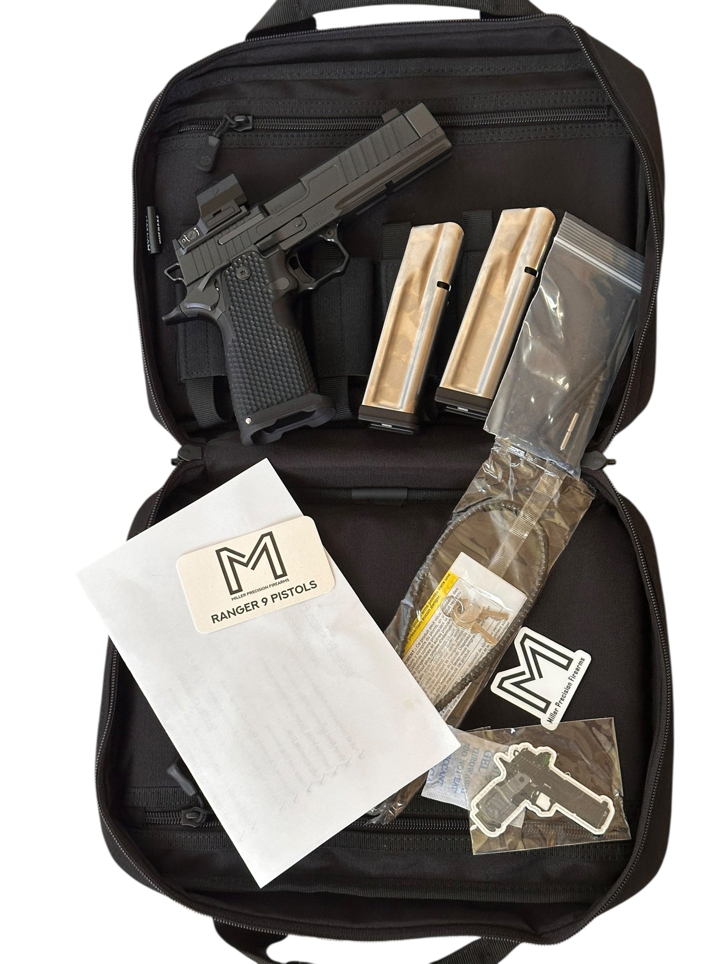 MILLER PRECISION RANGER 9X 5” COMP’D 9mm (OPTIC NOT INCLUDED)
