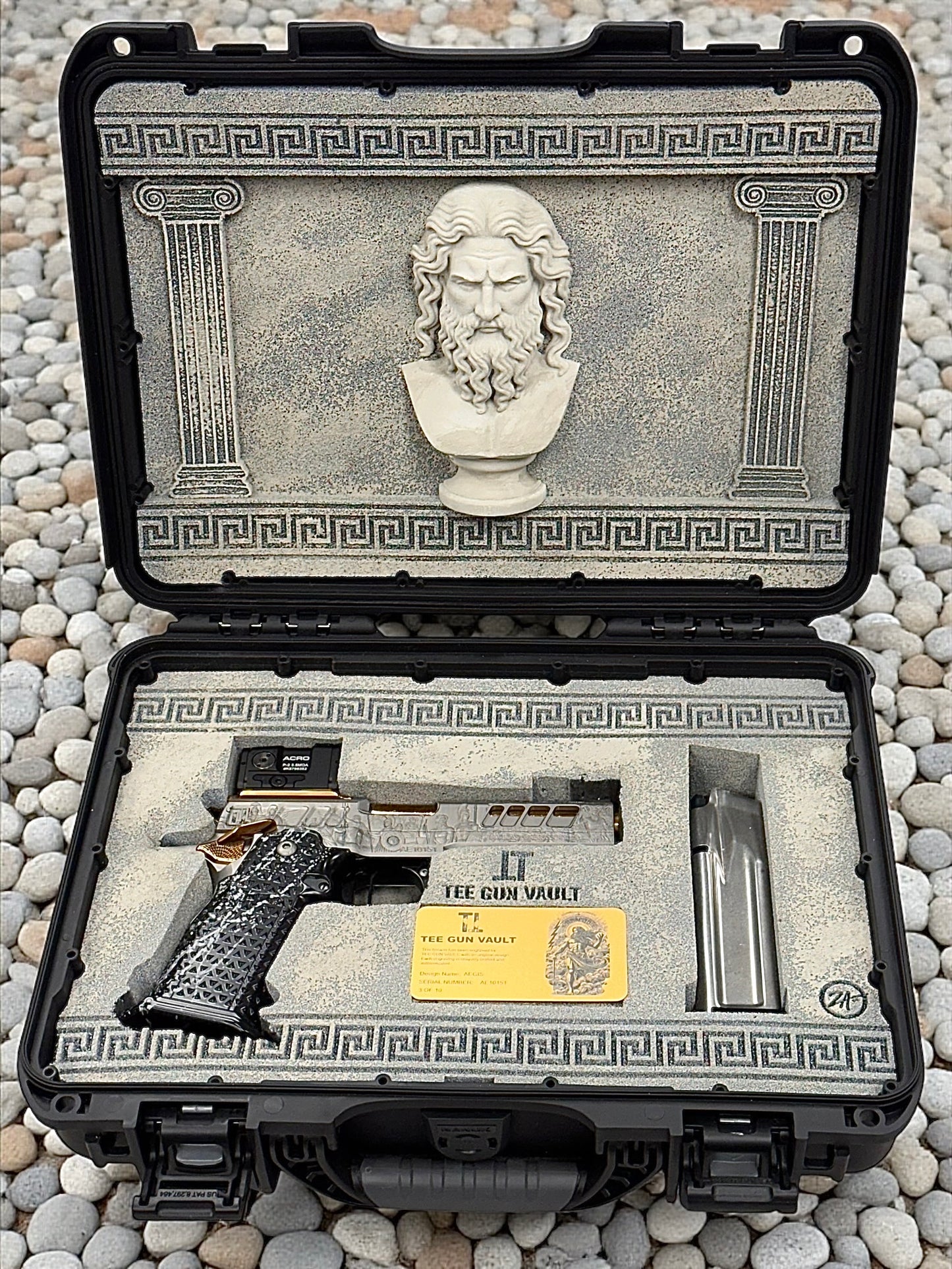 ATLAS GUNWORKS CUSTOM ATHENA “AEGIS” 1 OF 10 V PORTED MASTERPIECE V2 PERFECT ZERO