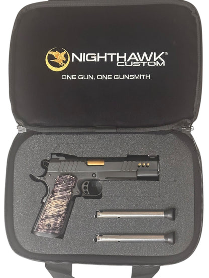 NIGHTHAWK CUSTOM 1911 PRESIDENT GOVERNMENT RECON 9MM IVORY GRIPS LIKE NEW (pre owned)