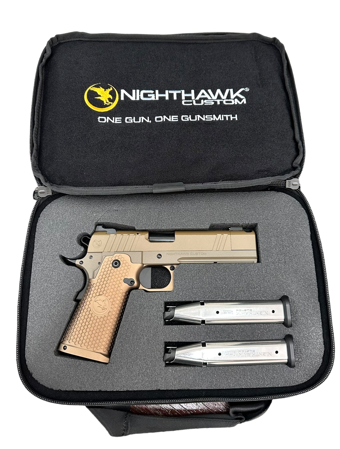 Nighthawk custom sandhawk 9mm double stack optic ready