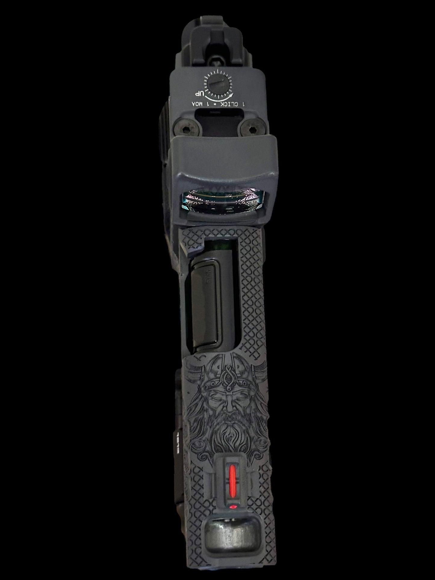 STACCATO CUSTOM CS “VIKING” PORTED 3.5” DLC BARREL WITH RMR AND TLR7 FLASHLIGHT